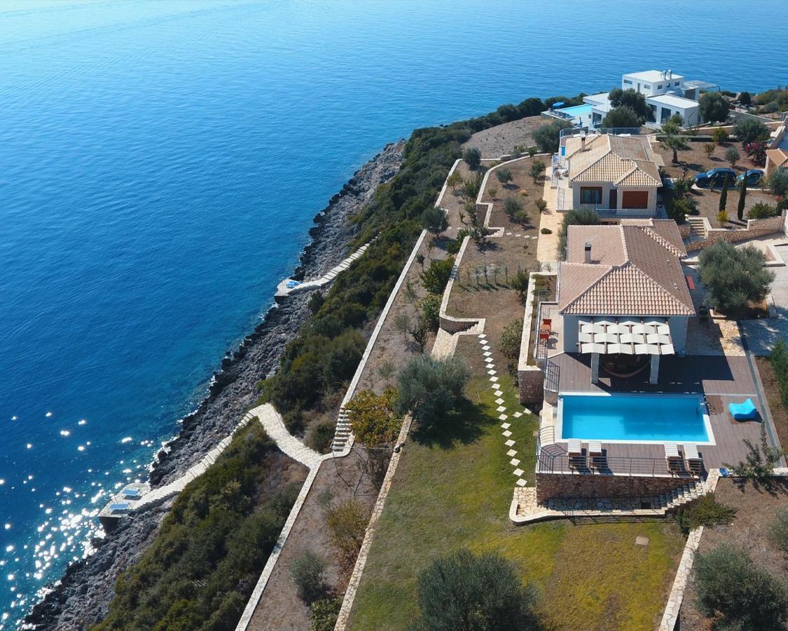 Iris Villas Lefkada - Marine Villa With Private Sea Access Sívota Exterior foto