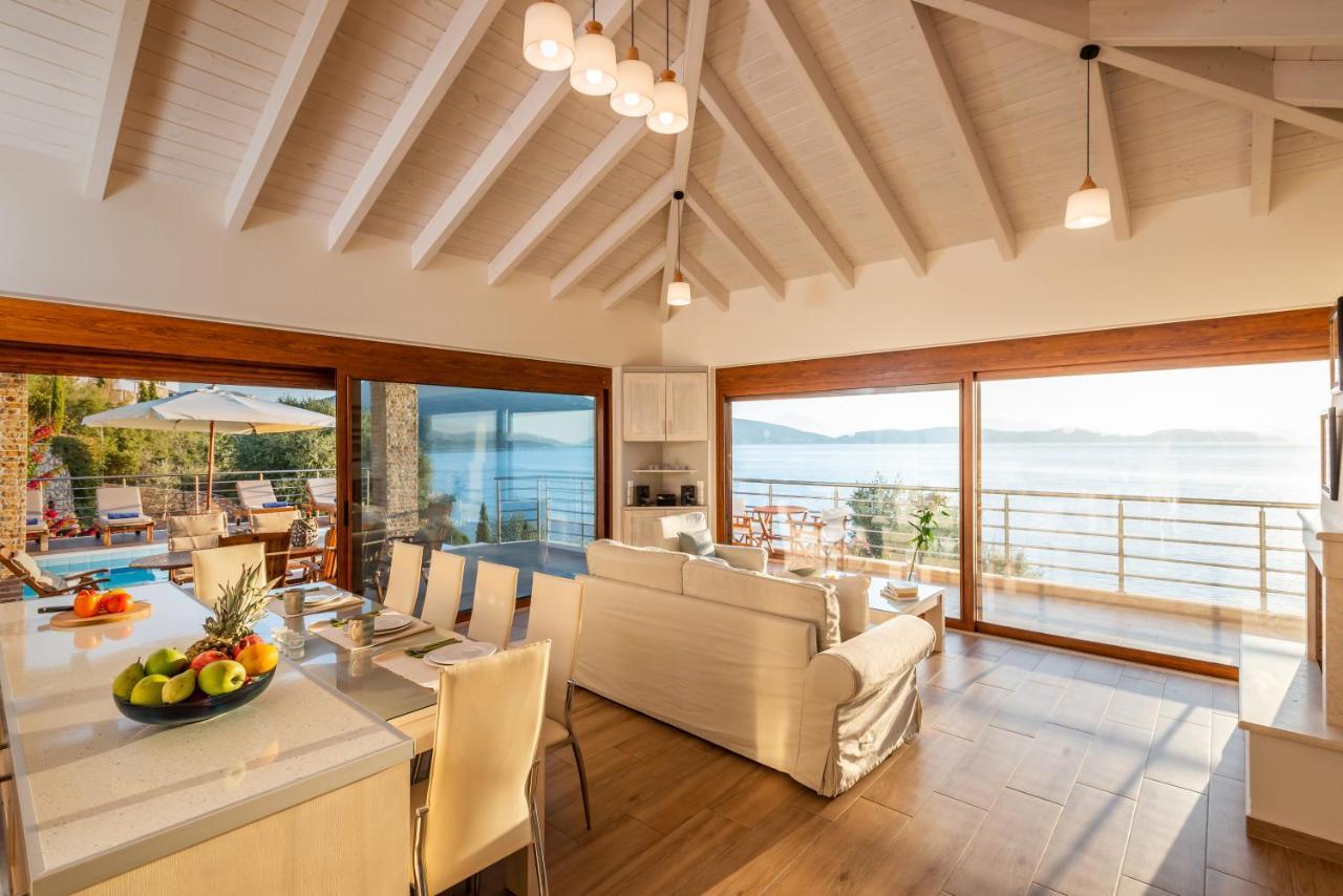 Iris Villas Lefkada - Marine Villa With Private Sea Access Sívota Exterior foto