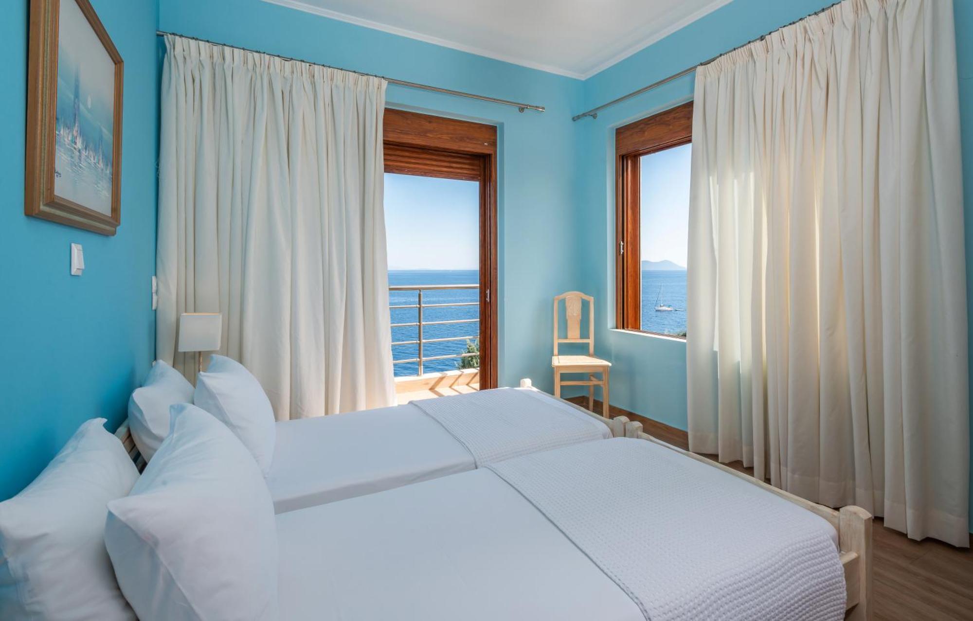 Iris Villas Lefkada - Marine Villa With Private Sea Access Sívota Exterior foto