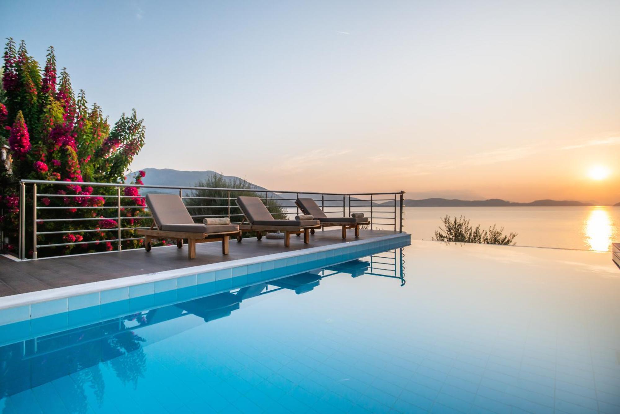 Iris Villas Lefkada - Marine Villa With Private Sea Access Sívota Exterior foto