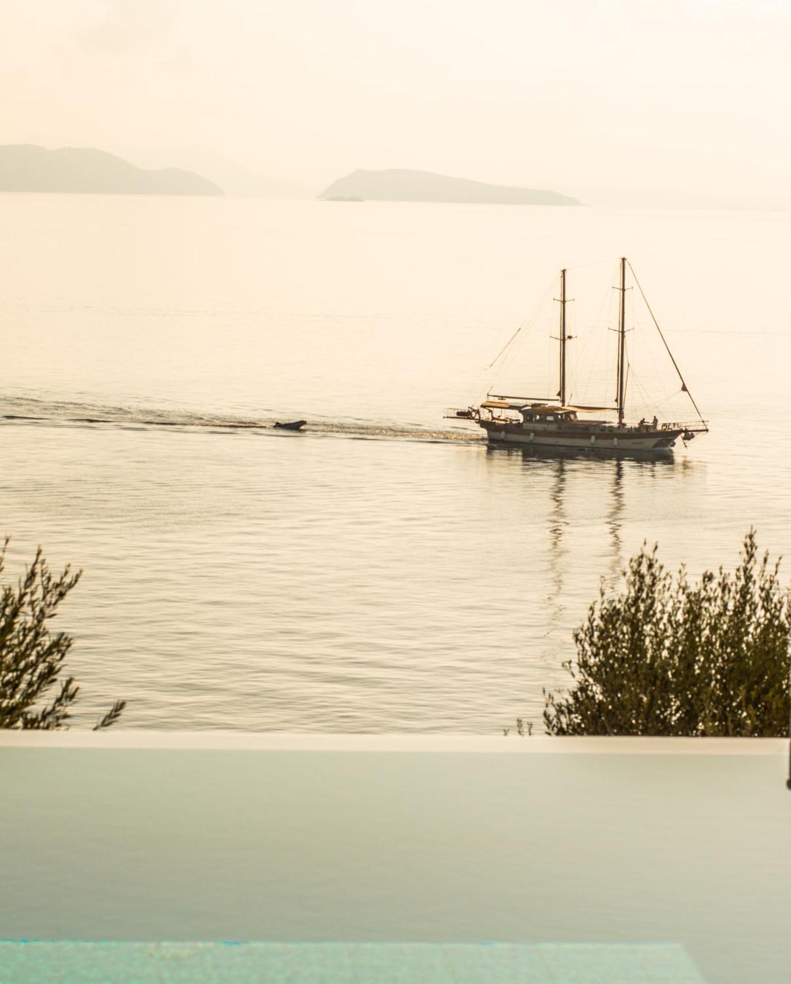 Iris Villas Lefkada - Marine Villa With Private Sea Access Sívota Exterior foto