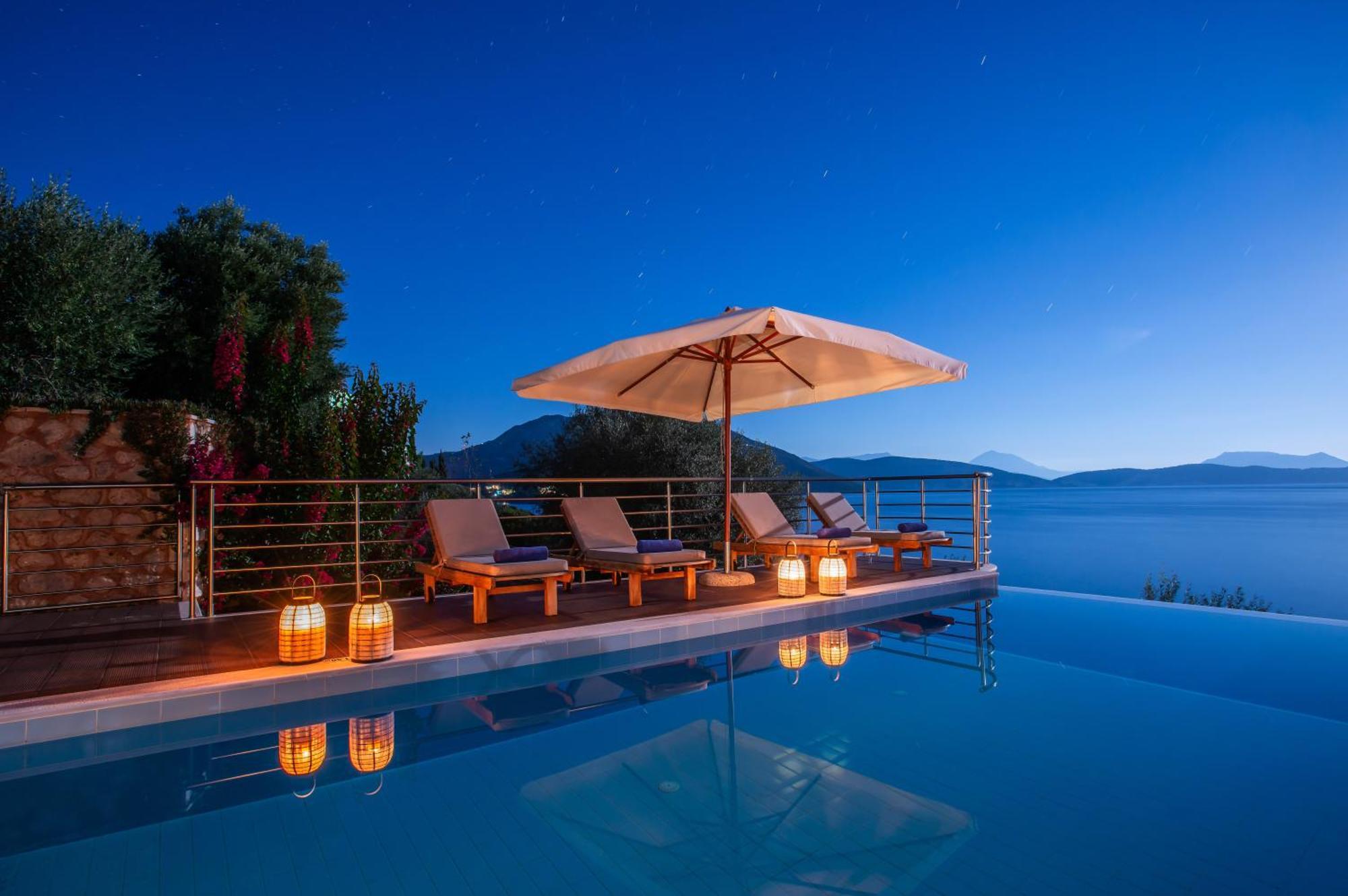 Iris Villas Lefkada - Marine Villa With Private Sea Access Sívota Exterior foto